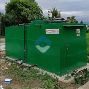 绵竹18吨一体化污水设备安装